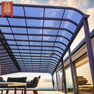 Toldo Retráctil Motorizado de Aleación de Aluminio y Acrílico para Terraza, Casa, Caravana, Patio y Exteriores, Protección Contra la Lluvia - Product Image 2