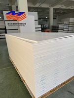 Panneau en mousse PVC Celuka de couleur pour publicité, 2 mm-6 mm, 4 pi x 8 pi, 16 mm, pour extérieur