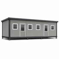 Mini-maison préfabriquée portable pour location vacances et espace de vie en plein air