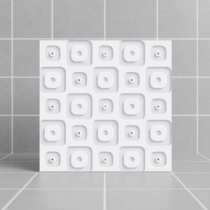 400x400mm anti-dérapant 3D extérieur aspect béton foncé carreaux de sol extérieur 16x16 pouces Durable brillant homogène porcelaine pour jardin - Product Image 3
