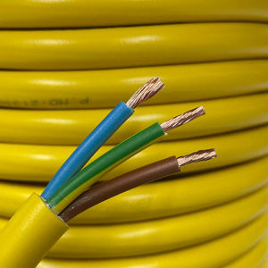 Cable flexible para exteriores, 32a, 110v, 2,5mm x <span class=keywords><strong>3</strong></span> núcleos, amarillo, LS0H - Product Image 2