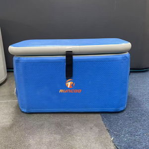 Glacière de camping gonflable en plastique pour l'extérieur, bar de terrain, glacière à <span class=keywords><strong>glace</strong></span>, glacière à lunch, ensemble de glacière - Product Image 1