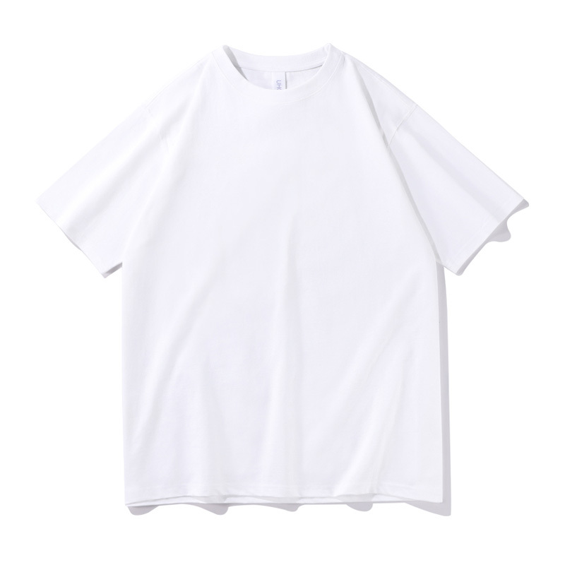 Custom T Shirt Printing Plain 100 Cotton T Shirts Cheap Price 230Gsm Breathable Anti-Wrinkle Sustainable T Shirt Men