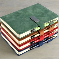 Carnet A5 en lin blanc avec couverture rigide personnalisé 100 pages réutilisables Journaux de cinq minutes-Journal quotidien de gratitude