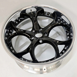 Jantes forgées pour voitures particulières de 18, 19, 20, 22, 24 pouces, trèfle à quatre feuilles, 5x112, X120, 5x110, pour <span class=keywords><strong>Alfa</strong></span> <span class=keywords><strong>Romeo</strong></span> Giulia, Stelvio, Audi RS6, BMW - Product Image 1