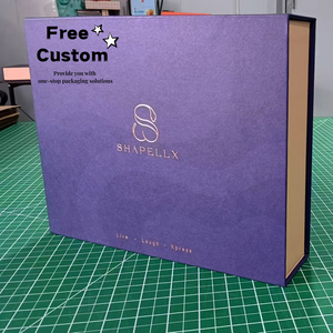 Magnetic Suction Anti-Flip Cover Reusable Leather Box Hot-Pressed Gold Logo Handcrafted Metal Crafts Gift Badge Brooch Embossed - Product Image 2