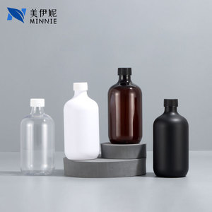 Minnie Boston <b>Plastic</b> Bottles 500ml Screw Cap Skincare <b>Packaging</b> - Product Image 1