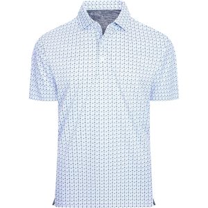 Polo de Golf Personalizado para Hombre, Manga Corta, Secado Rápido, Absorbe la Humedad, Tejido de Poliéster Estampado - Product Image 1