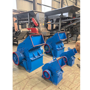 Kleiner Mini-Steinbrecher Hart zerkleinerung Mobile Kies steinbruch maschine spart Primär steine Effizienter Hammer brecher - Product Image 6