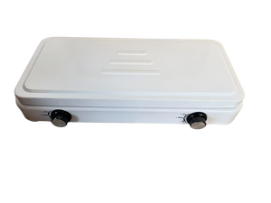 Estufa de Gas Portátil de Acero Inoxidable de 2 Quemadores, Popular Estufa de Gas Butano para <span class=keywords><strong>Camping</strong></span> y Maquinaria de Procesamiento de Alimentos - Product Image 4