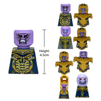 Blocs de construction Super Héros Thanos du film, mini-jouets, ensembles de blocs de construction, jouets pour enfants, blocs de construction de super-héros
