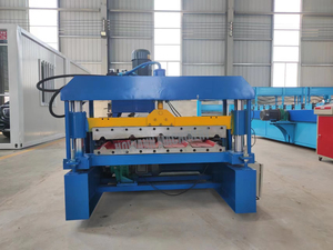 Nhà máy cung cấp xây dựng hình thức làm Máy ép nhà sản xuất kẽm tấm lợp Máy làm - Product Image 3