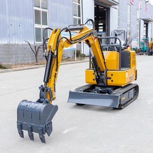 Mini pelleteuse 1 à bagger pelle 1 tonne portable 1,8 tonne min excavateur mini 1 tonne avec track link - Product Image 3