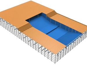 Simulateur de surf <span class=keywords><strong>bleu</strong></span> clair commercial fabricants de simulateur de surf de vague de queue équipement de jeu d'eau à bas prix en gros - Product Image 5