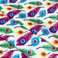 PFAS-FREI Individuell Bedrucktes PU-Leder Regenbogen Holographisches Elastisches Dehnbares Winddichtes Synthetisches Leder für Kleider-Accessoires