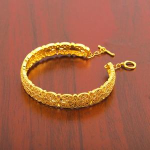 JXX JSZ-Z53 Brazalete Ajustable de Alta Calidad Chapado en Oro de 24K con Circonitas para Bebé, Brazalete Moderno - Product Image 3
