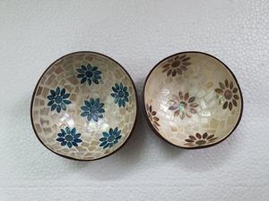 Juego de Tazones de Cáscara de Coco Natural, Hechos a Mano, Pulidos, Ecológicos, para Servir Alimentos, Smoothies, Ensaladas, Decoración de Cocina - Product Image 5