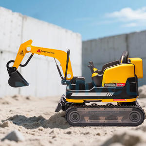 Vente en gros en usine Nouveau design de jouets électriques 24V Track réel pour bébé Pelle sur ceinture de sécurité pour enfants Jouet Pelleteuse Voiture pour enfants - Product Image 6