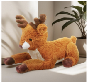 Décoration Moderne en Peluche Cerf de 26 Pouces avec Impression Numérique NYFY-1270 MOQ 5/10 - Product Image 1