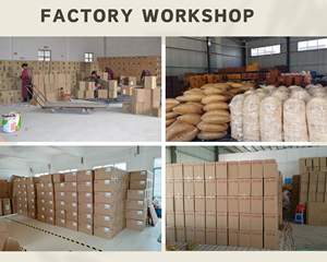 Scatola portaoggetti retrò <span class=keywords><strong>in</strong></span> <span class=keywords><strong>vimini</strong></span> Hongnong - Contenitore artigianale verde intrecciato con doppio manico e chiusura personalizzabile - Product Image 4