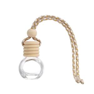 Difusor de <span class=keywords><strong>Perfume</strong></span> de vidrio para aromaterapia de 10ml, colgante para coche, decoración colgante, juego de caña, recarga de botella, Stock - Product Image 6