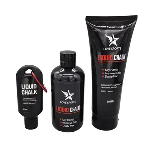 Gesso Liquido Colorato Personalizzato con Logo, Basso MOQ, per Sollevamento Pesi e Arrampicata, al Carbonio e Carbonato di Magnesio - Product Image 1