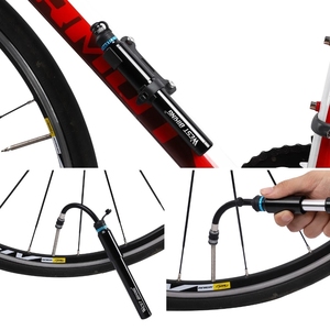 Inbike — Mini pompe Portable pour vélo, Type pompe de poche, <span class=keywords><strong>Valve</strong></span> Presta & Schrader, haute pression, 150 PSI - Product Image 5