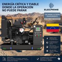 Centrale électrique diesel CKD à châssis ouvert de 64 kW de qualité industrielle, optimisée pour les opérations minières robustes au Venezuela et générateur d'extraction