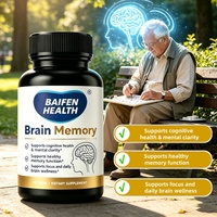 Complément alimentaire naturel à base de plantes pour le cerveau, marque privée OEM/ODM, comprimés pour adultes, soutien de la mémoire et de l'humeur, amélioration des fonctions cognitives