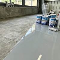 Revêtement de sol hybride en polyuréthane époxy résistant aux intempéries Yuhong pour les parkings extérieurs et les allées industrielles