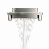 Connecteur aviation femelle à souder 37 broches J30J-37ZKL anti-vibration à connexion stable pour instruments de test aérospatiaux de précision