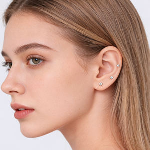 Joyería para <span class=keywords><strong>Piercing</strong></span> <span class=keywords><strong>Medusa</strong></span>, Anillo Labret para Labio, Tragus, Cartílago, Hélix, Pendiente de Espalda Plana, Titanio ASTM F136 G23, Joyería de Moda para <span class=keywords><strong>Piercing</strong></span> - Product Image 4
