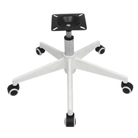 Base et pieds de chaise de bureau en nylon plastique moderne de haute qualité en gros pour l'école, l'hôpital, le bureau à domicile