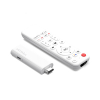 Boîtier Android TV ATV Android 14 OS H96 Max Allwinner H313 Quad Core Dual Wifi, 2 Go de RAM 8 Go 16 Go de ROM, Clé Android TV