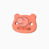 OEM Sucette en silicone souple pour nouveau-né sevrage de dentition pour bébé
