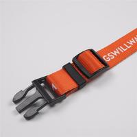 CH Wholesale Sublimation Printing Polyester Lanyards With Logo Custom Certification Keychain OEM ODM ECO Promotion Event Gifts