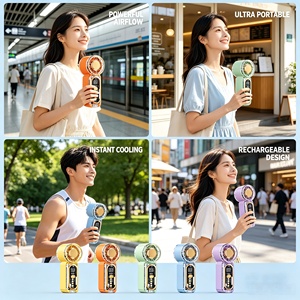 Ventilateur de refroidissement domestique <span class=keywords><strong>économique</strong></span>, ventilateur <span class=keywords><strong>d</strong></span>'air portable orange <span class=keywords><strong>pour</strong></span> la maison - Product Image 3