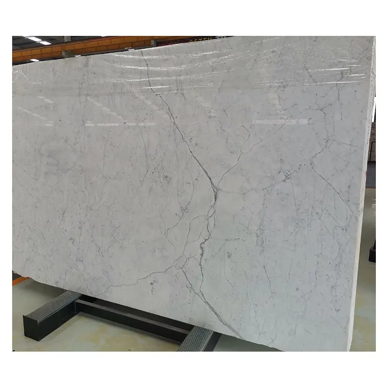 Italian Marble Natural Stone Floor Tiles Italian White Beauty Bianco Venato Statuario Marble Slab
