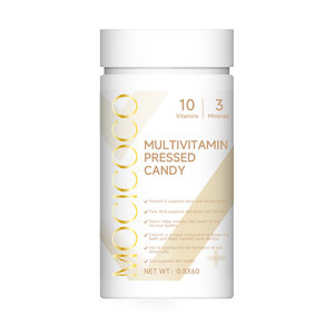 Comprimés <span class=keywords><strong>multivitamin</strong></span>és biologiques MOCICOCO avec 10 vitamines et 3 minéraux pour adultes et adolescents - Product Image 1