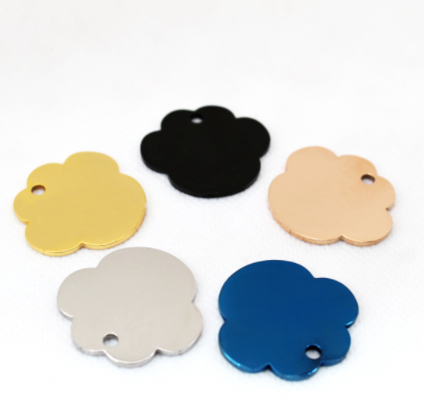 Чистая бирка для собак, пневматическая бирка, бирка для ошейника для собак с инъекцией rfid, бирка для собак