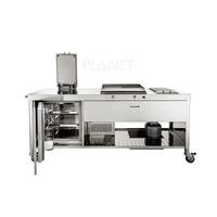 Cuisine d'extérieur modulaire, grilles portables, module en acier inoxydable, barbecue, armoire de cuisine en acier inoxydable, jardin, résistant aux intempéries