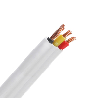 Cableado de línea paralela doble de 1,5mm, 2,5mm, 4mm, 6mm, Cable gemelo de PVC Flexible, Conductor de cobre, Cable plano de 2 núcleos para electrodomésticos