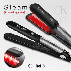 Plancha de Vapor Multi Temperatura Pro, Plancha de Pelo Profesional con 6 Niveles de Temperatura Ajustables, 2 en 1, Plancha y Rizador para Peinar el Cabello - Product Image 3