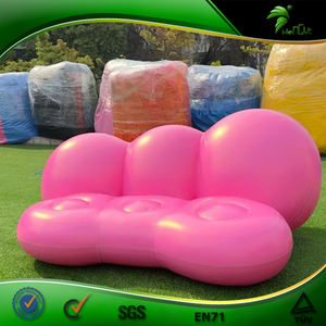 Décoration d'événement de haute qualité canapé <span class=keywords><strong>gonflable</strong></span> <span class=keywords><strong>rose</strong></span> lettres gonflables hermétiques décoration <span class=keywords><strong>gonflable</strong></span> extérieure - Product Image 1