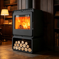 Vente en gros usine – Poêle à bois multifonctionnel au design moderne et simple en arc, idéal pour la décoration de villas rurales, gîtes et usage extérieur