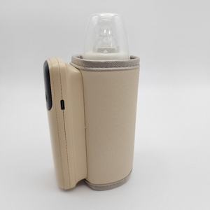 Customized Portable Rechargeable Cordless <b>Heated</b> <b>USB</b> Milk Feeder Electric Baby Warmer for Travel Feeding Supplies - Product Image 4