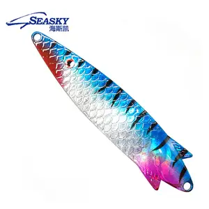 Seasky钓鱼金属诱饵铁勺子20g引诱五颜六色的海水淡水peche carpe托比引诱闪光灯