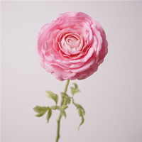 L-R465 Explosieve Modellen Hoge Kwaliteit Real Touch Ranunculus Kunstbloemen Pioenroos voor Bruiloft Bloemdecoratie Huisdecoratie Bruidsboeket