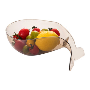 Clear Plastic Drain Basket For Kitchen Sink Fruit Vegetable Washing Storage Colander Strainer Pet Material Hand Wash Only - Product Image 5