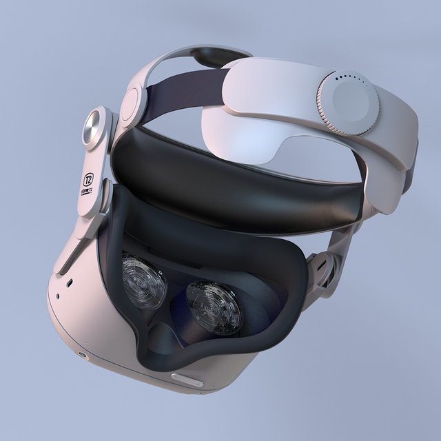 New Model VR Elite Strap With Charger Vr Headstrap Virtual Reality Headset for Oculus for Quest 2 Accessories Gaming